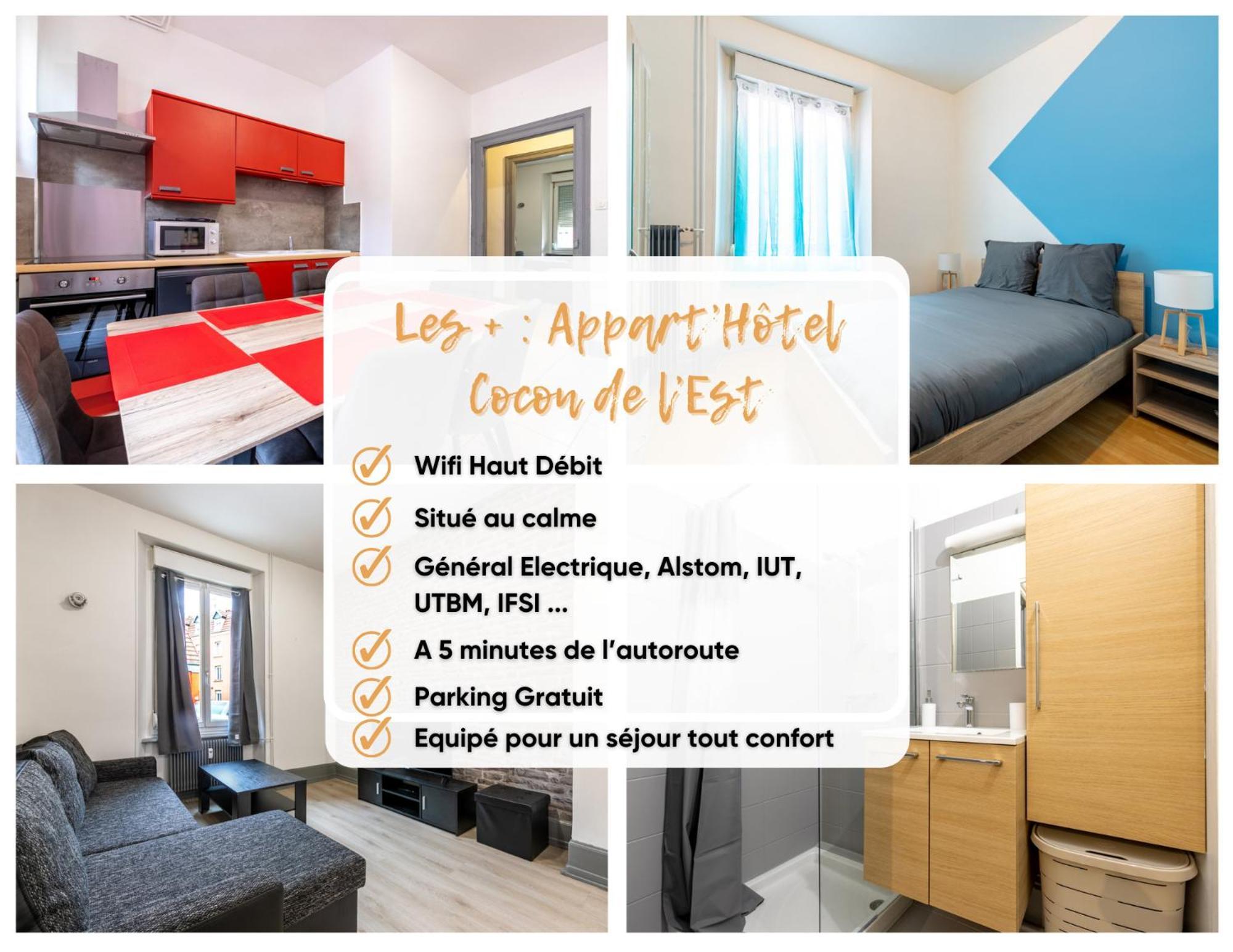 Appart'Hotel - Le Cocon De L'Est Belfort Exterior photo